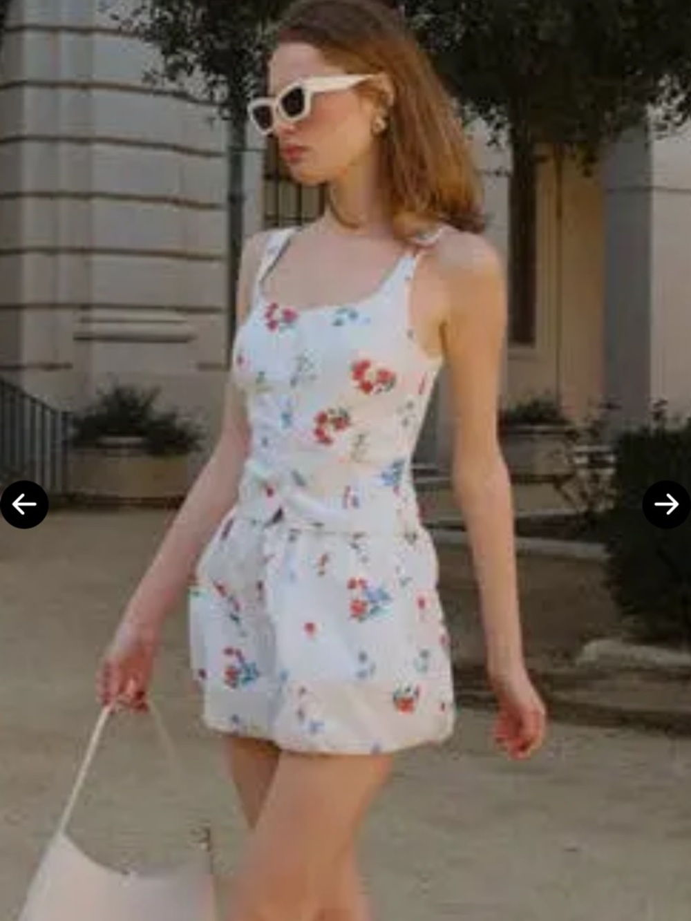 WAYF FLORAL TOP SIZE M